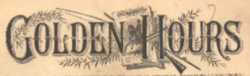 Golden Hours National Convention 1889