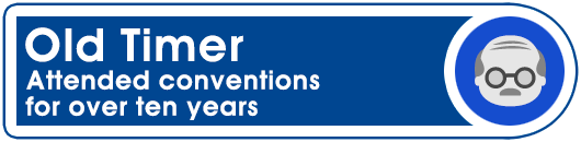 Old Timer: Attended conventions for over ten years Old Timer: Attended conventions for over ten years